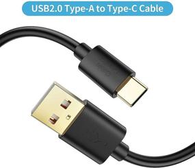 img 3 attached to 💪 Premium 3 Pack USB C to USB A Cable for Fast Charging - CableCreation 4ft, 56K Ohm Resistance, Compatible with Galaxy S8 S9 S10 S20, Pixel 3XL 2XL, and More - 1.2M/Black