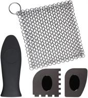 scrapers gzingen chainmail scrubber stainless logo