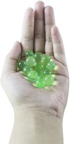 img 1 attached to 🍏 1 Pound Bag of Apple Green Water Gel Pearls Beads - Vase Filler, Home Decor, Wedding Centerpiece, Plants, Toys, Education (Makes 12 Gallons)