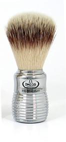 img 1 attached to Omega 0146113 HI BRUSH Synthetic Shaving