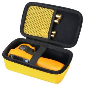img 4 attached to CO2CREA Yellow Hard Travel Case Replacement for Fluke 62/64/59 MAX/Max+ Infrared IR Thermometer