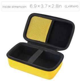 img 2 attached to CO2CREA Yellow Hard Travel Case Replacement for Fluke 62/64/59 MAX/Max+ Infrared IR Thermometer