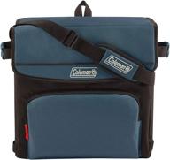 🧊 collapsible cooler bag by coleman - 54-can capacity with 32-hour ice retention, compact storage design, soft-sided - slate логотип