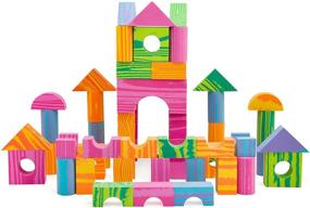 img 4 attached to Exploring Creativity and Learning with Morvat Multi Colored Building Educational Stacking Set