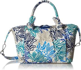 img 4 attached to 👜 Stylish and Functional: Explore the Vera Bradley Cotton Hadley Satchel Purse