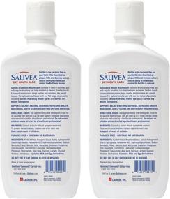 img 2 attached to Salivea Dry Mouth Mouthwash with Xylitol 16oz: Double Pack for Effective Relief