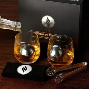 img 2 attached to TEF Whiskey Balls: Premium Stainless Steel Accessories for Connoisseurs