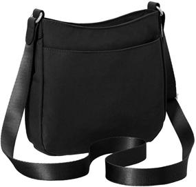 img 3 attached to Baggallini Uptown Bagg Wristlet Black Women's Handbags & Wallets in Crossbody Bags