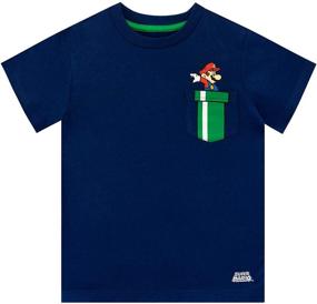 img 2 attached to SUPER MARIO Boys T Shirt Blue