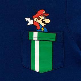 img 1 attached to SUPER MARIO Boys T Shirt Blue