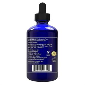 img 3 attached to 🌹 Radha Beauty Organic Rosehip Seed Oil - 100% Pure Cold Pressed, USDA Certified - Ideal Moisturizer for Face, Hair, Skin, & Nails - 2 fl oz