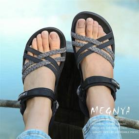 img 3 attached to MEGNYA Comfortable Adjustable Fashionable 20HWOR02 W31 8 Women's Shoes