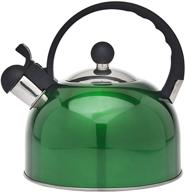 🍵 premium stainless steel whistling tea kettle - 2.5 liters, jade: elevate your tea brewing experience! logo