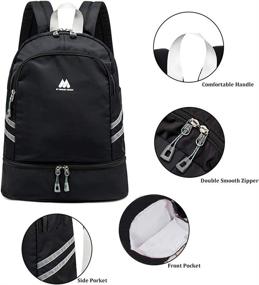 img 2 attached to 🎒 Travel Backpack with Sports Compartment