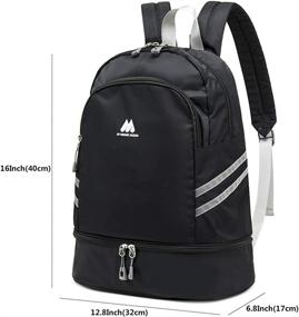 img 1 attached to 🎒 Travel Backpack with Sports Compartment