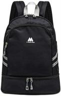 🎒 travel backpack with sports compartment logo