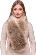 🧣 futrzane faux fur scarf for women - women's accessories for scarves & wraps logo