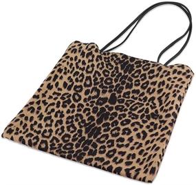 img 2 attached to 🐆 Leopard Print Shoulder Handbag Satchel for Women's Handbags & Wallets in Satchels on Monday