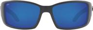 🕶️ costa del mar men's blackfin 580g round sunglasses: ultimate protection and style логотип