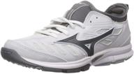 mizuno players trainer: performance-packed fastpitch softball women's shoes logo