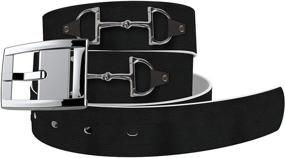 img 4 attached to 🐴 C4 Equestrian Belt Pieces for Women: Top Horseback Riding Accessories