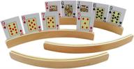 yh poker wooden playing holders логотип