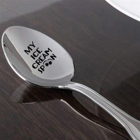 img 1 attached to 🍦 Ice Cream Spoon: A Must-Have for Ice Cream Lovers and Dads!"