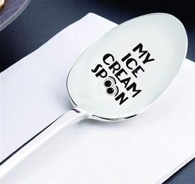 img 2 attached to 🍦 Ice Cream Spoon: A Must-Have for Ice Cream Lovers and Dads!"