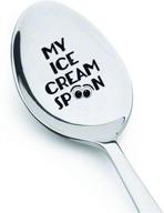 🍦 ice cream spoon: a must-have for ice cream lovers and dads!" logo