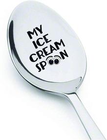 img 4 attached to 🍦 Ice Cream Spoon: A Must-Have for Ice Cream Lovers and Dads!"