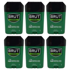img 4 attached to 💦 Brut Original Fragrance Deodorant - 2.25 Oz/63 G (Pack of 6)