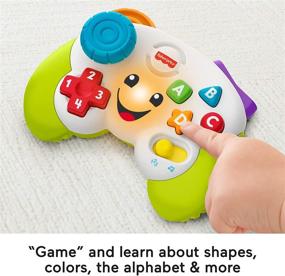 img 1 attached to Fisher-Price Laugh &amp; Learn Game, Pizza Party Gift Set - Bundle of 2 Toys for Babies and Toddlers (6-36 Months) with Lights, Music, and Interactive Learning Content - Amazon Exclusive