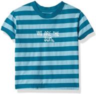 👚 roxy girls striped t-shirt in dubarry - girls' clothing for tops, tees & blouses logo