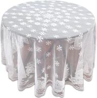 christmas tablecloth pleaseedo tablecloths decoration food service equipment & supplies logo