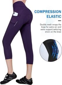 img 2 attached to BALEAF Cycling Bicycle Leggings Pockets Sports & Fitness in Cycling