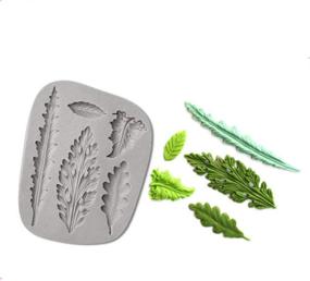 img 3 attached to Silicone Leaf Mold for Koogel Tree Resin, Fondant, Clay - DIY Decorating Tool for Cake and Crafts
