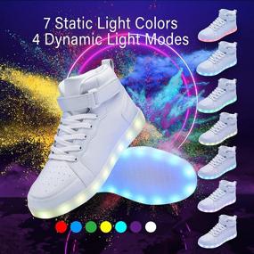 img 3 attached to 👟 YIQIZQ Sneakers, perfect for Halloween and Christmas, with Charging feature