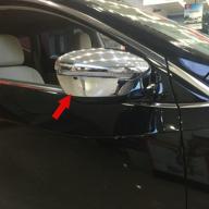 nissan murano chrome mirror molding logo