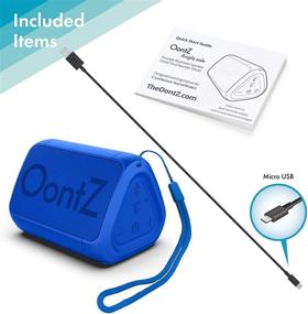 img 3 attached to 🔵 Компактная портативная колонка с Bluetooth - OontZ Angle Solo, мощный звук и бас, беспроводной радиус 100 футов, IPX5, путешественническая колонка, Cambridge SoundWorks (синяя)