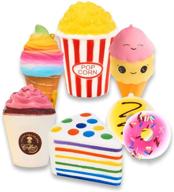 🧸 deluxe slow rising jumbo squishies pack: satisfying stress relief toys logo