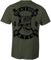 heathen nation t shirt 2x large military men's clothing in shirts logo