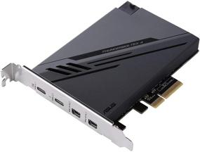 img 2 attached to 🌩️ ASUS ThunderboltEX 4: Intel Thunderbolt 4 JHL 8540 Controller, Dual USB Type-C Ports, 40Gb/s Bi-Directional Bandwidth, DisplayPort 1.4 Support, 100W Quick Charge