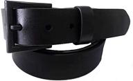 🏽 free buckle size 38-40 black leather belt logo