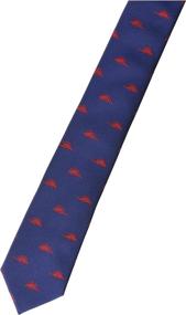 img 2 attached to Wembley Boys Novelty Print Aqua Boys' Accessories : Neckties