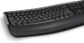 img 1 attached to Microsoft Wireless Comfort Desktop 5050 (PP4-00001), Black: Superior Ergonomics and Performance