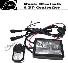 img 2 attached to 🚤 2-Pack NBWDY Boat Drain Plug Underwater Light, 3X3W/12V, 50000hr Lifespan, Garber-Fishing, Swimming, Diving, 1/2" NPT, RGB with Bluetooth Remote Controller