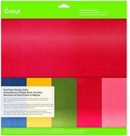 🎨 cricut pearl paper sampler, bold colors, 12x12 logo