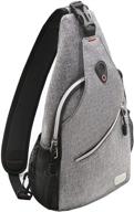 🎒 mosiso multipurpose crossbody shoulder backpack logo