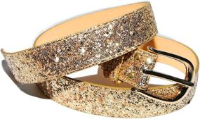 img 4 attached to Spatart Sequin Women Buckle Silver