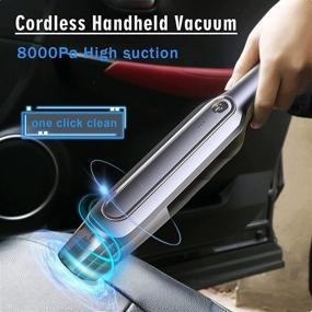 img 3 attached to 🧹 Ultimate Handheld Cordless Portable Cleaner: Unleash Effortless Cleaning Power